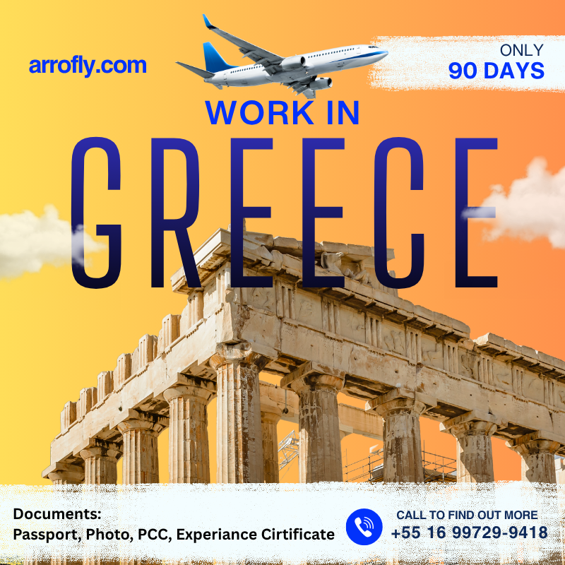 Hotel & Restaurant worker In Greece