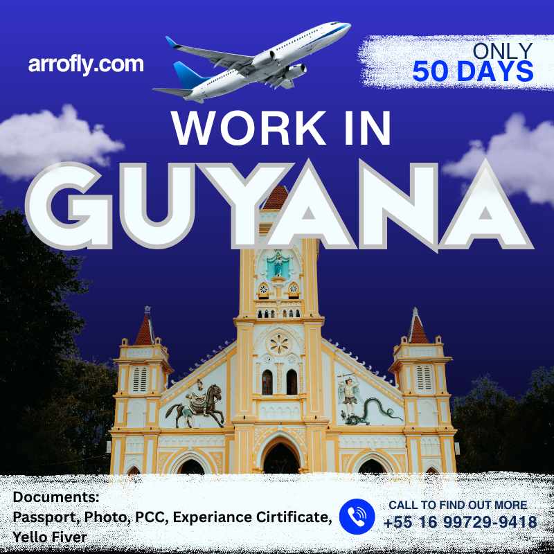 Urgent Hiring: Semi-Skilled Workers in Guyana | Earn Up to $1,200 USD/Month